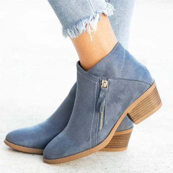 Maeve Bottes Femme à Plateforme en Daim