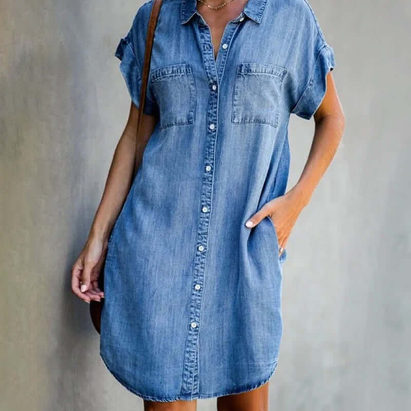 Maelle Robe en Jean Femme