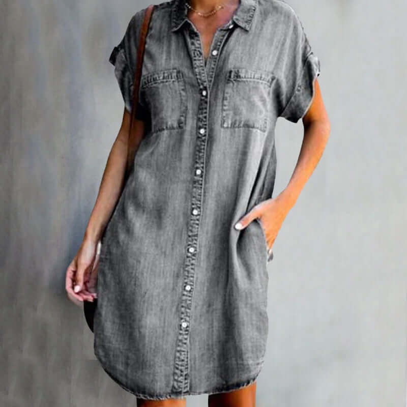 Maelle Robe en Jean Femme