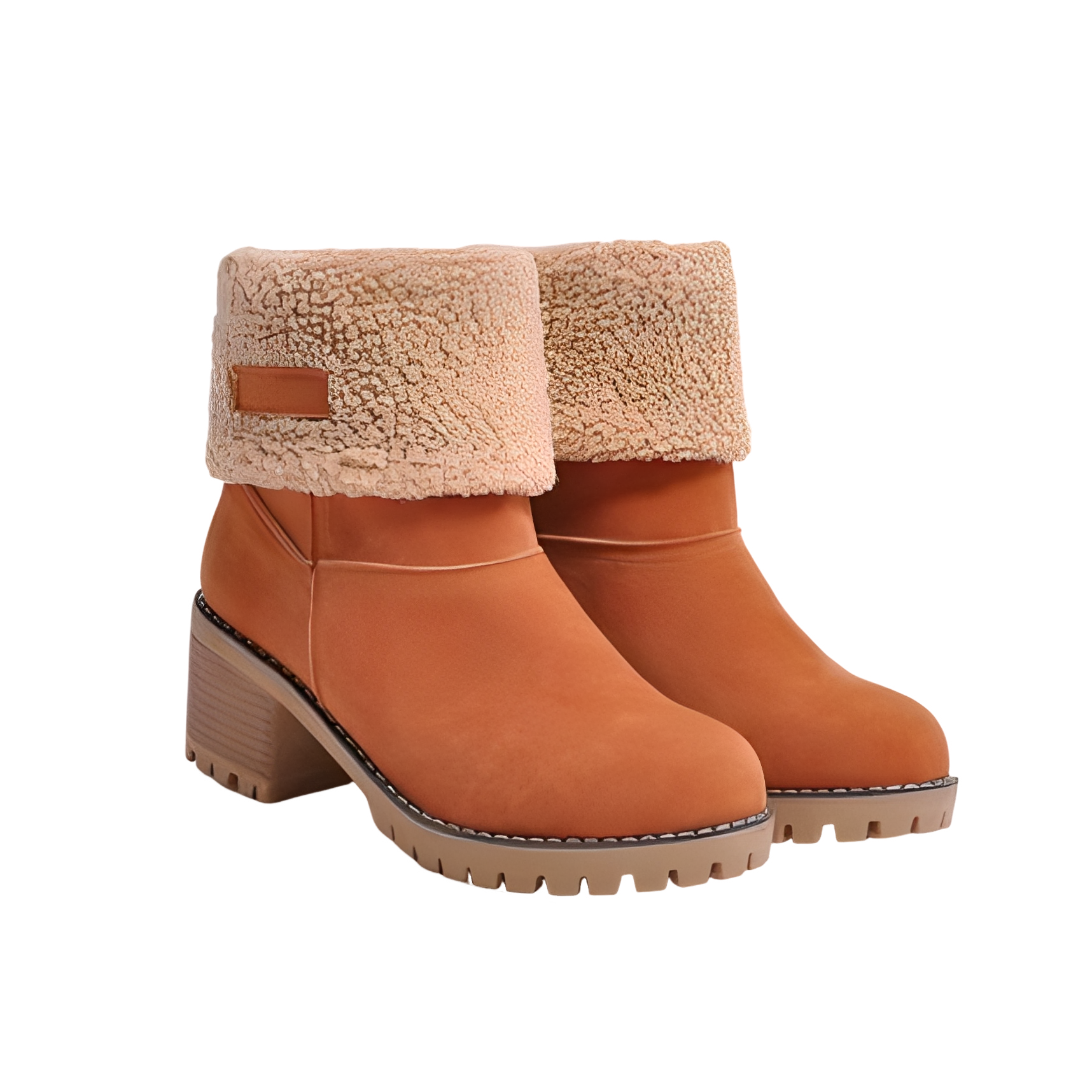 Joella Bottes d’Hiver en Daim pour Femme