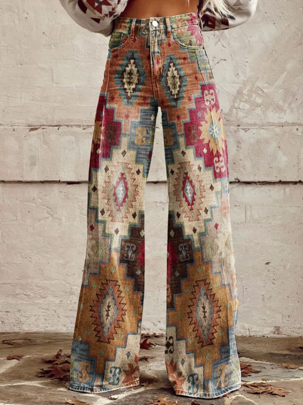 Léa - Pantalons Rétro Élégants
