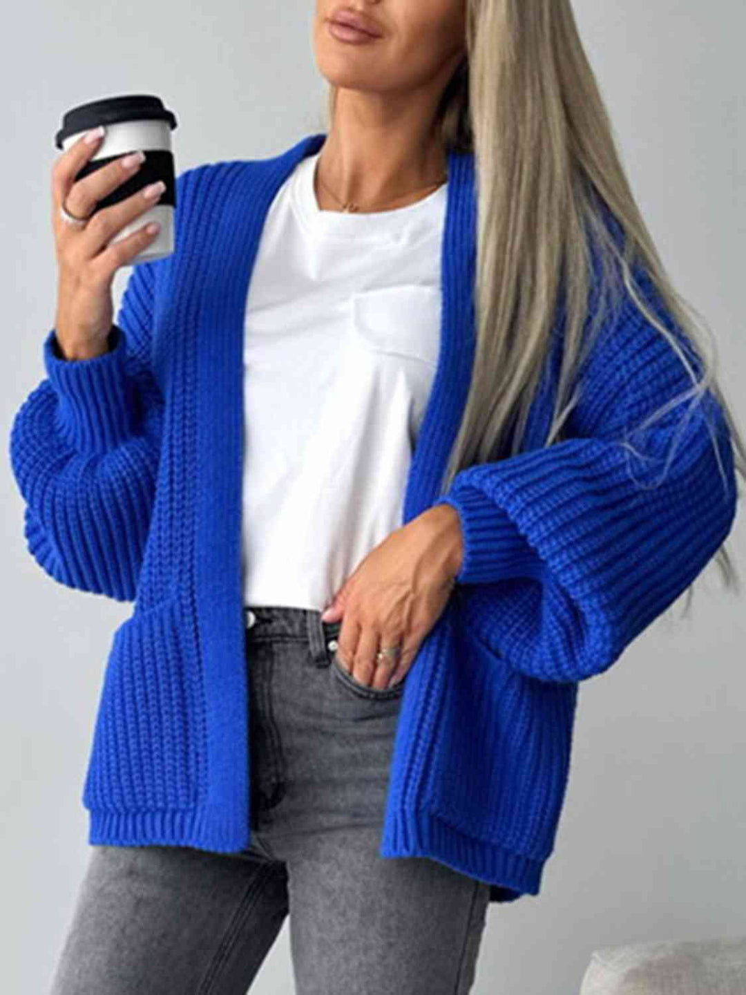 Lanna Cardigan Femme Ouvert