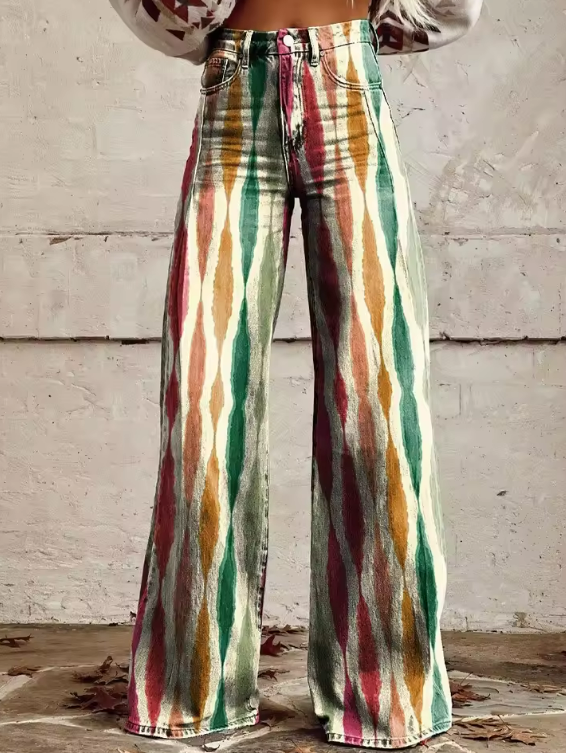 Isabella - Pantalons Boho Élégants