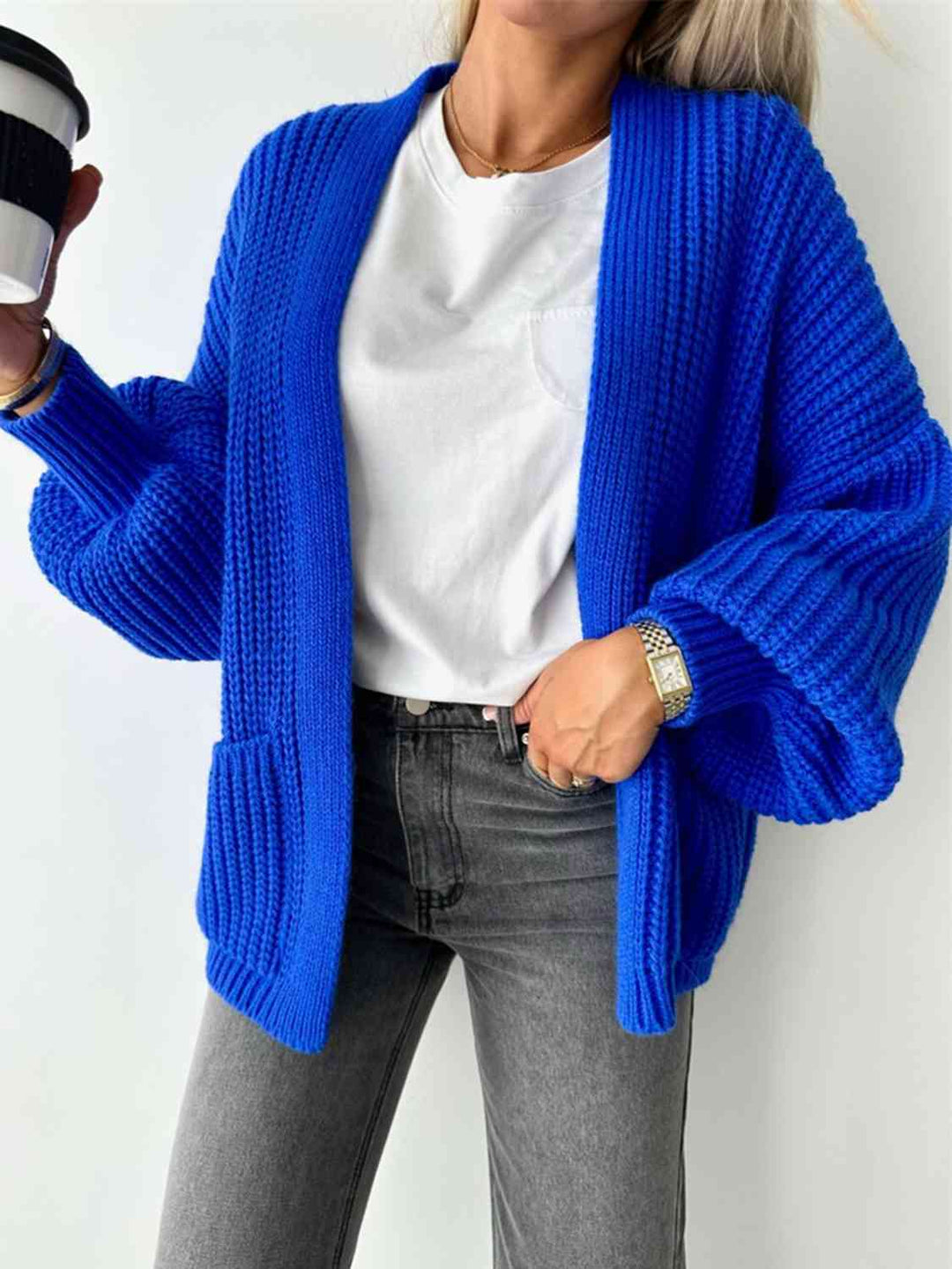 Lanna Cardigan Femme Ouvert