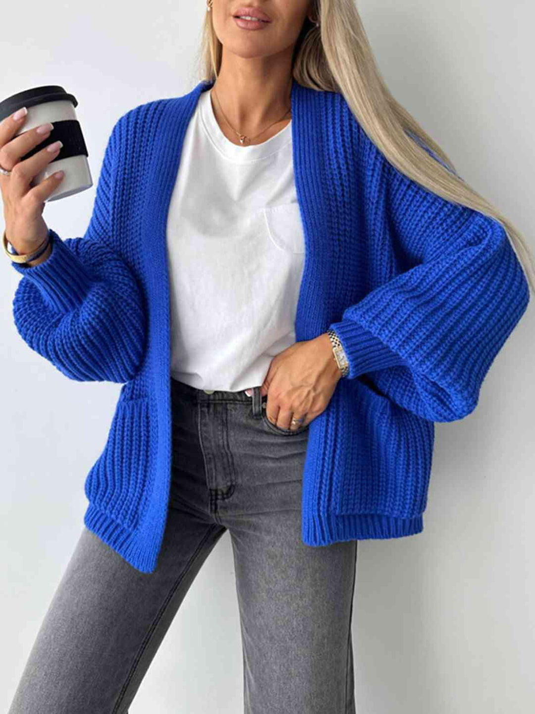 Lanna Cardigan Femme Ouvert