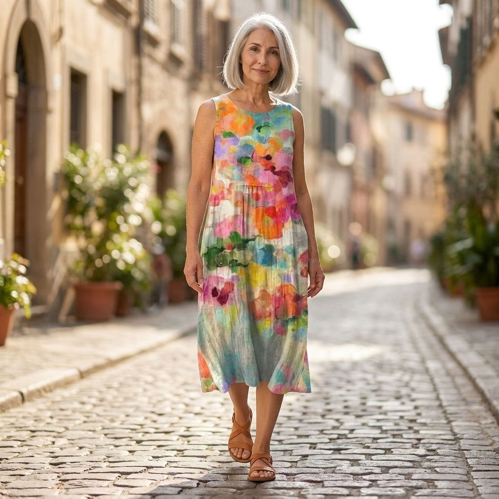 Mirte - Robe fluide et confortable