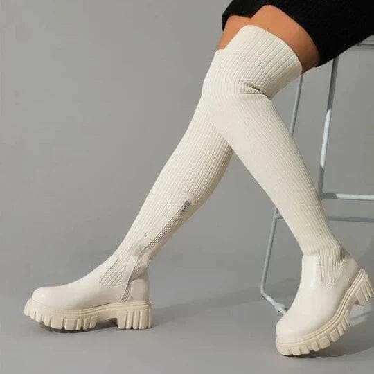 Skylar Bottes Femme Stretch