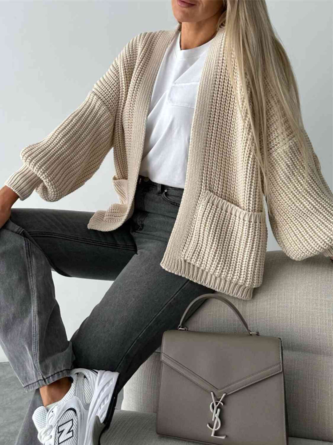 Lanna Cardigan Femme Ouvert