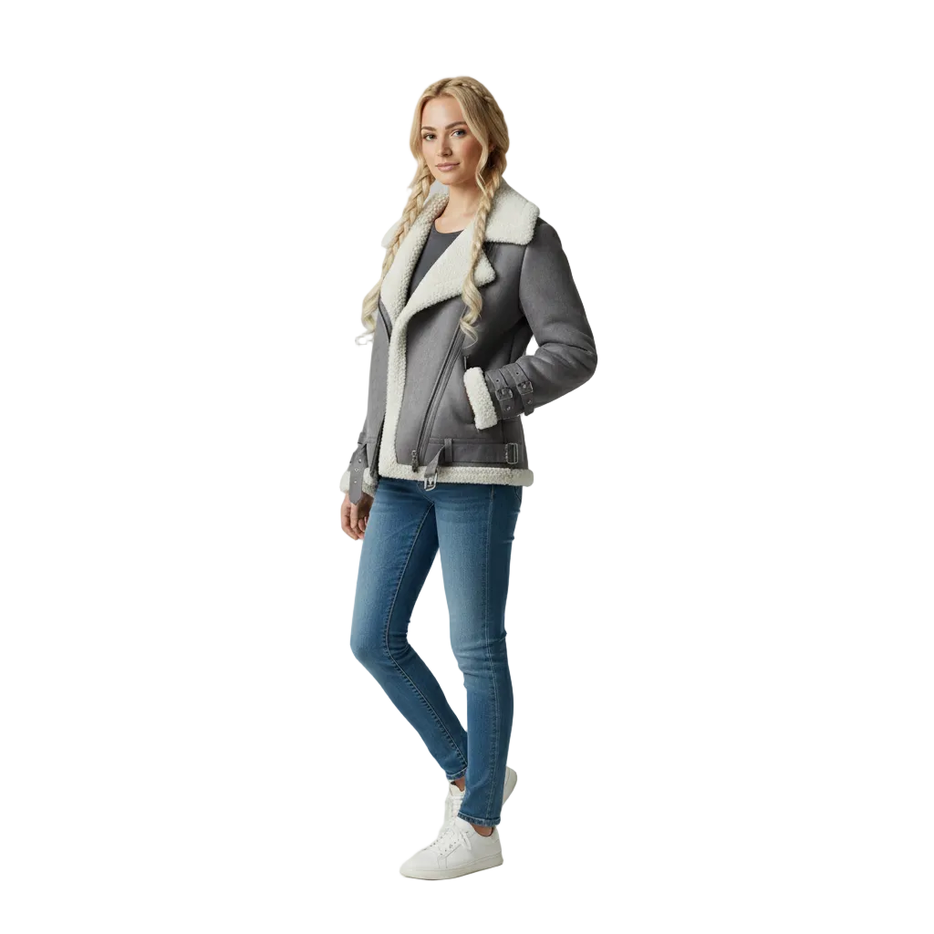 Kaiya Veste Biker Femme