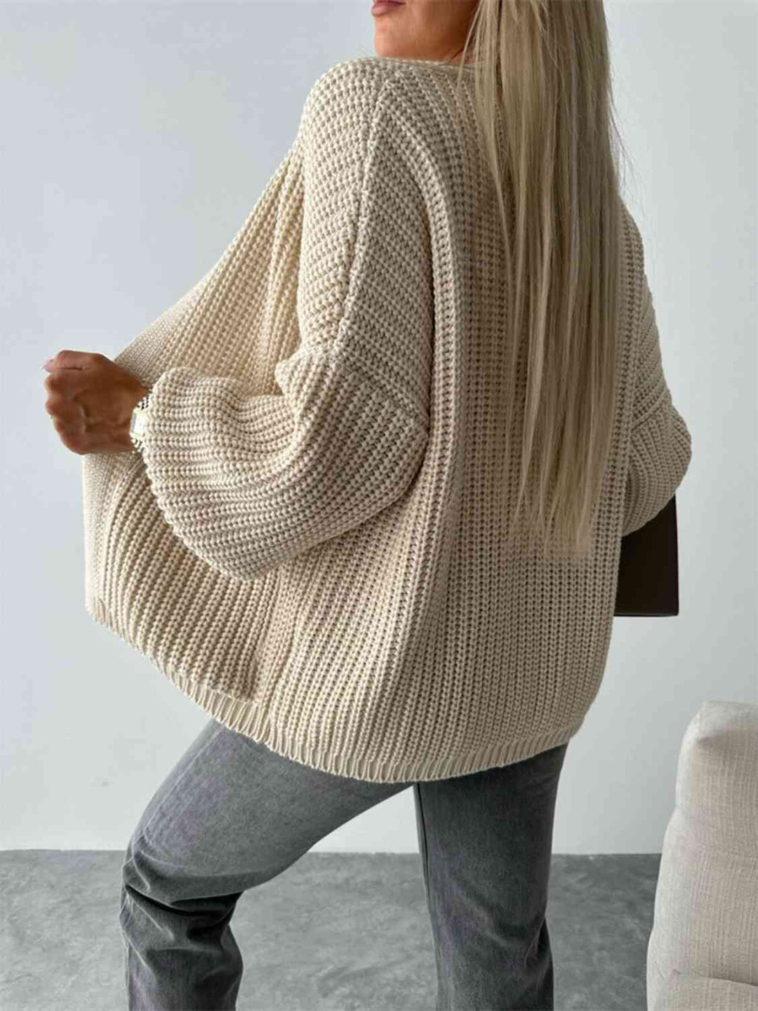 Lanna Cardigan Femme Ouvert