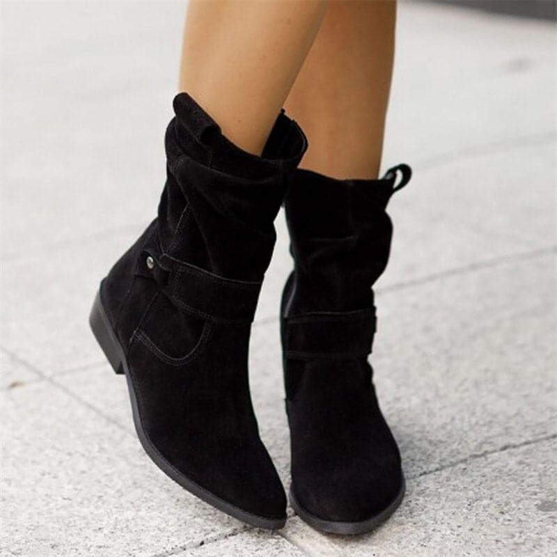 Melanie Bottines Femme en Daim