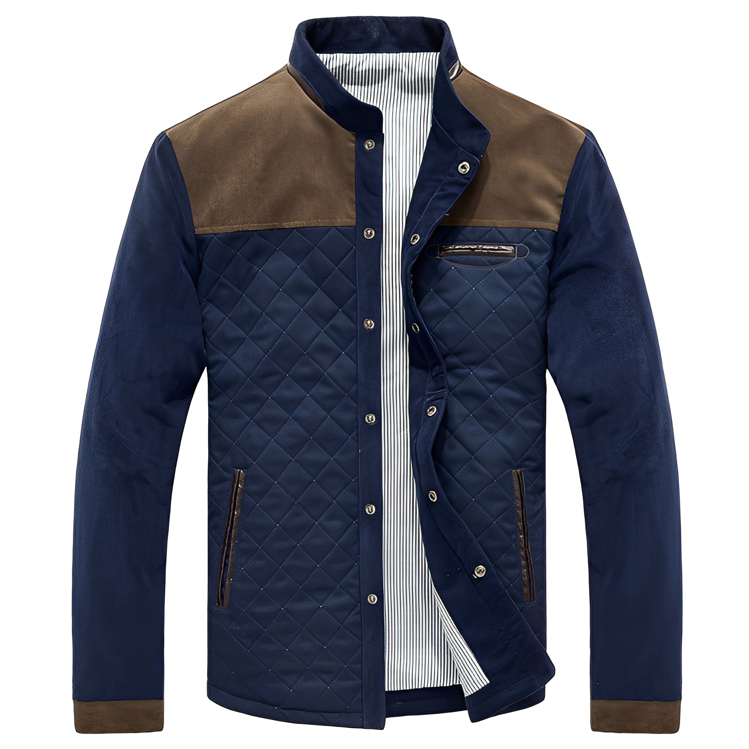 Ythan Veste Patchwork pour Homme