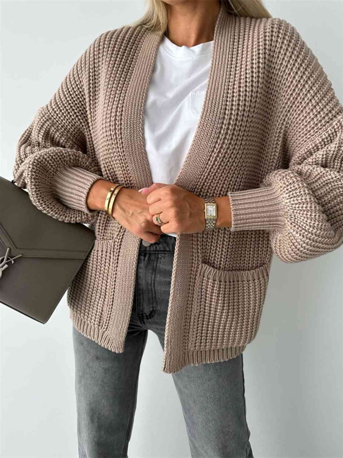 Lanna Cardigan Femme Ouvert
