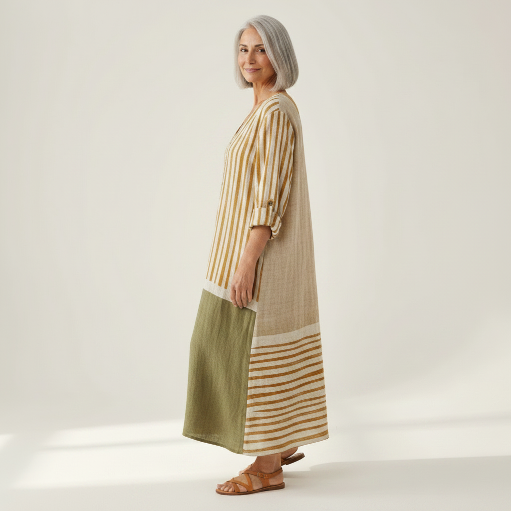 Chantal - Robe d’été imprimée