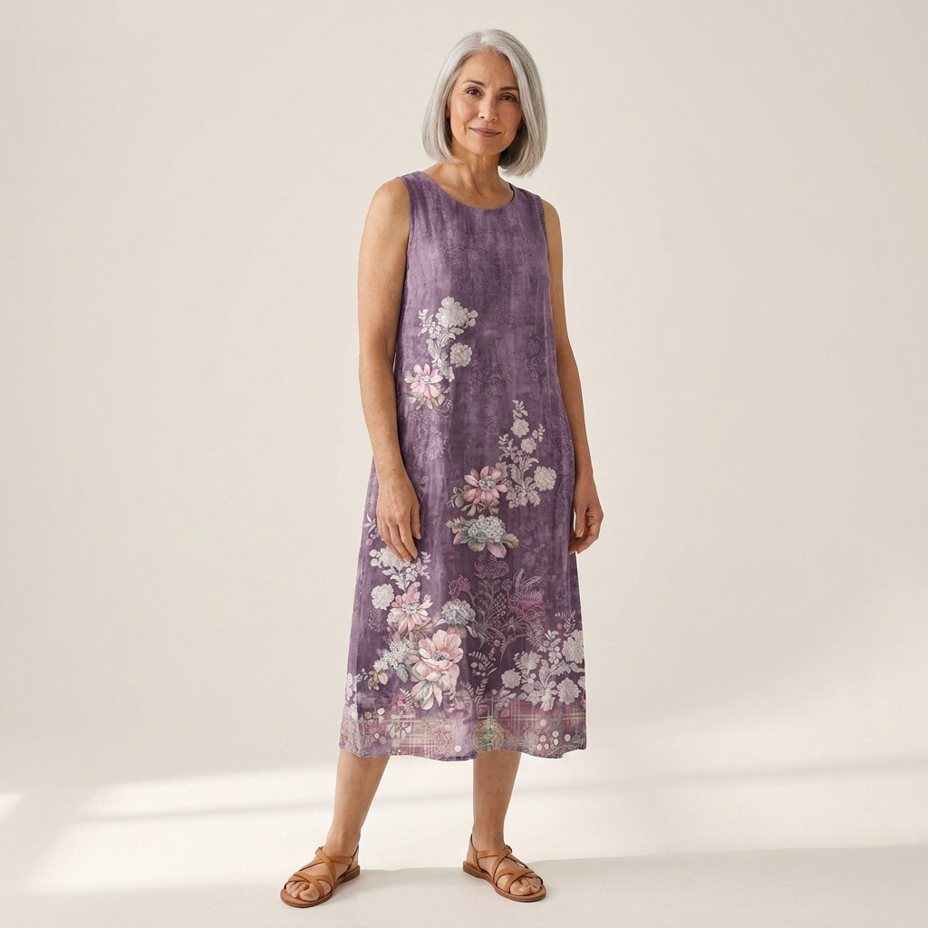 Huguette - Robe fluide et confortable