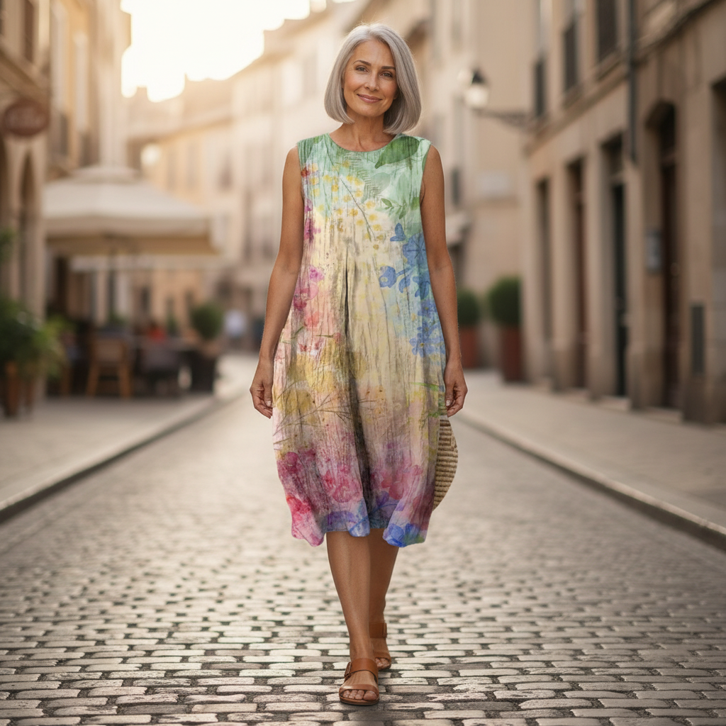 Corinne - Robe fluide et confortable
