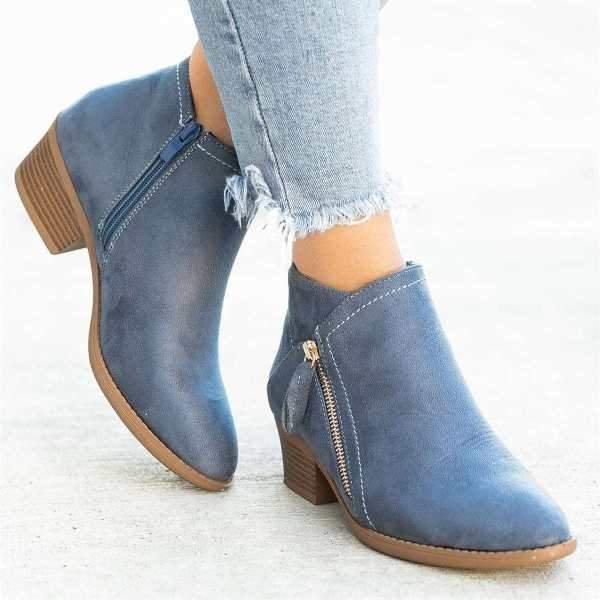 Maeve Bottes Femme à Plateforme en Daim