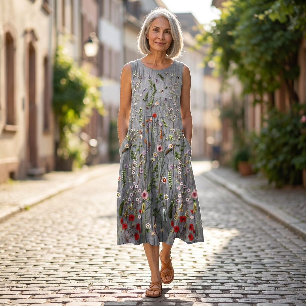 Cécile - Robe fluide et confortable