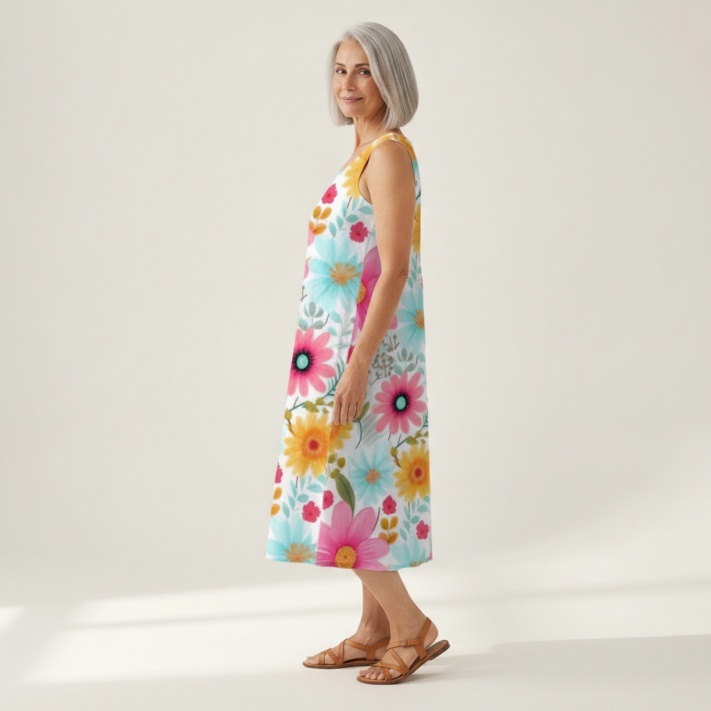 Emmanuelle - Robe fluide et confortable