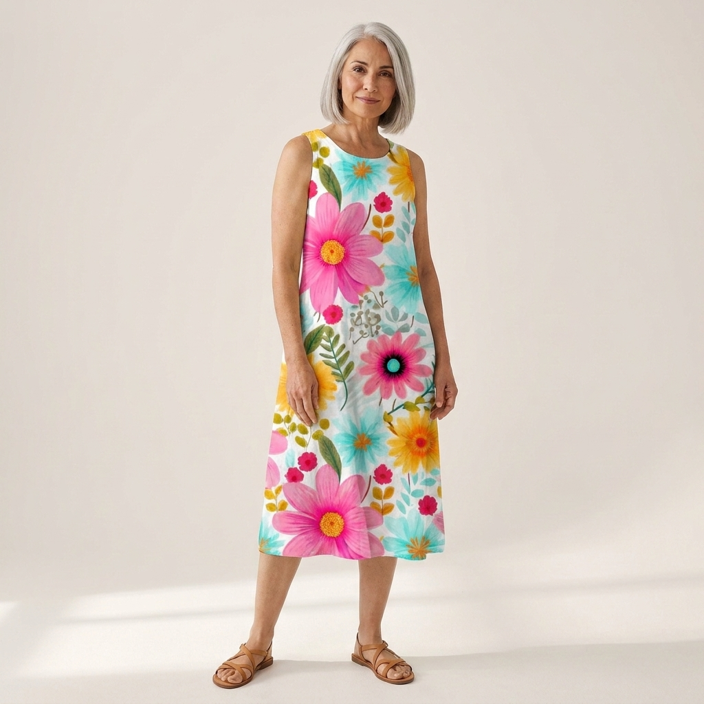 Emmanuelle - Robe fluide et confortable