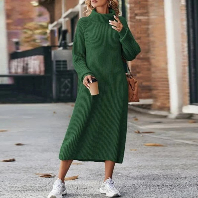 Noeline Robe Midi Femme en Maille