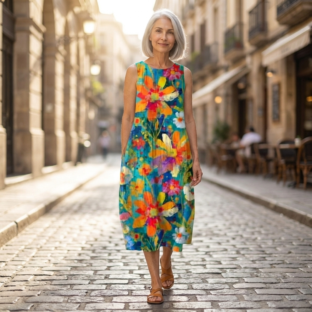 Sandra - Robe fluide et confortable