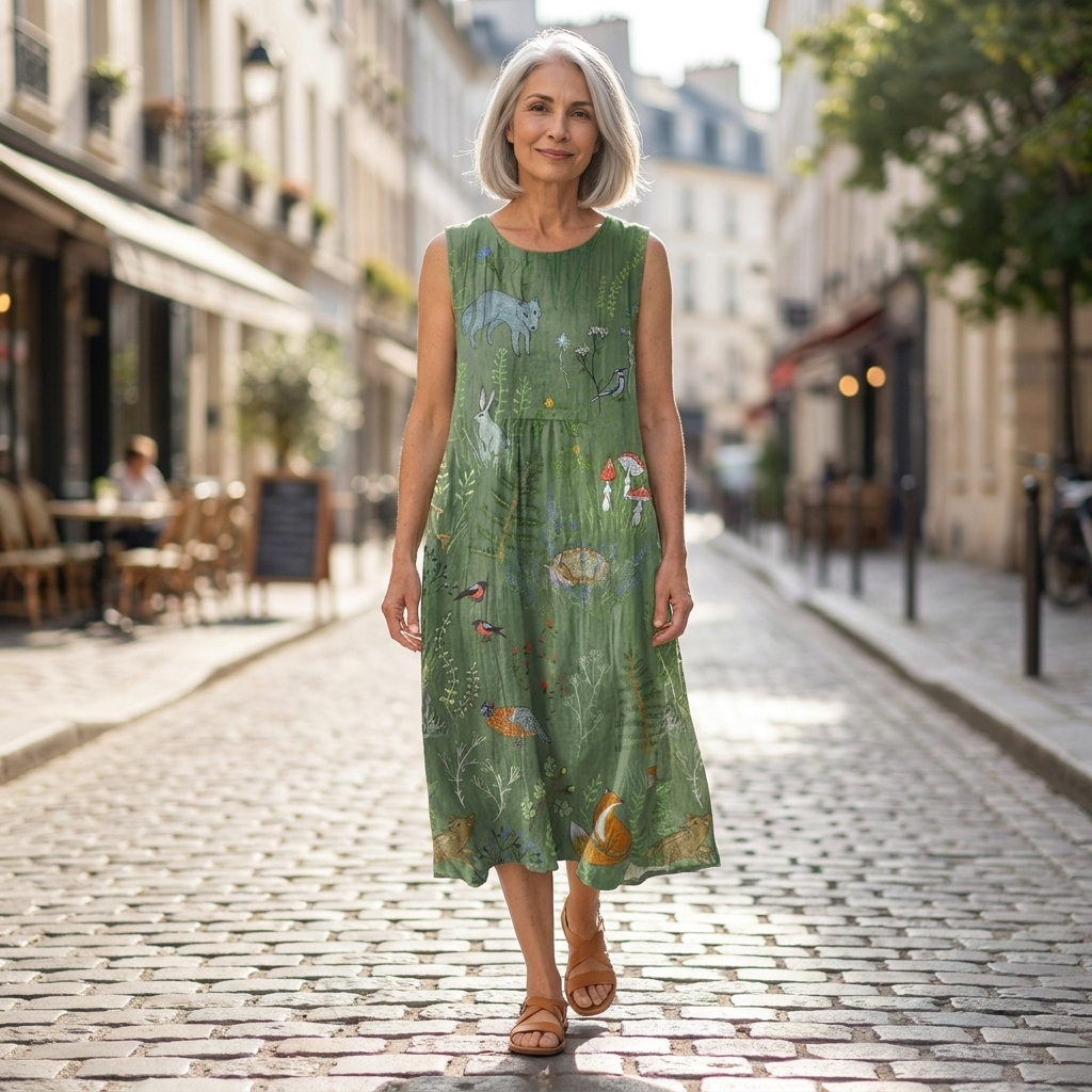 Lila - Robe fluide et confortable