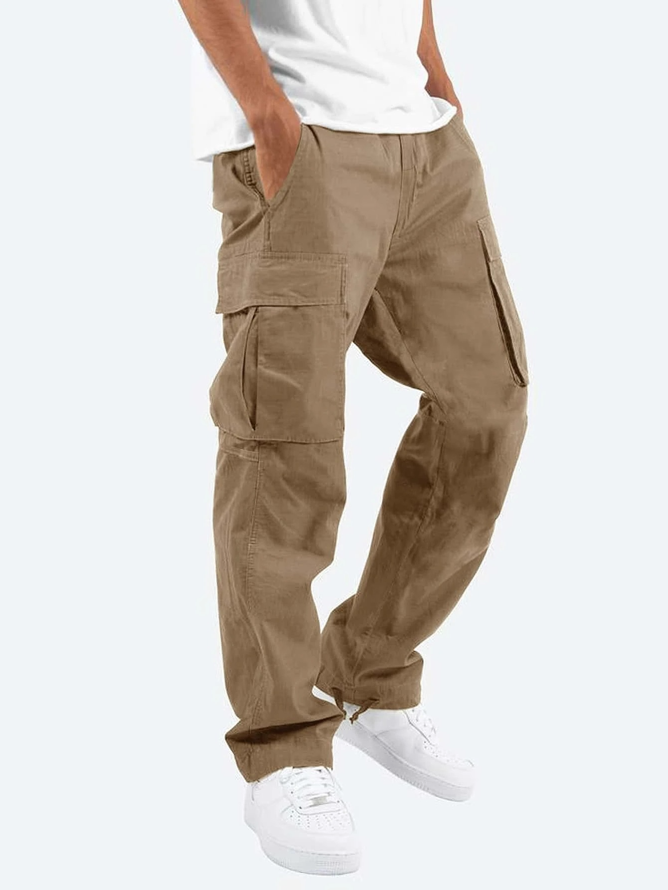 Drylan Pantalon Cargo Homme Coupe Classique