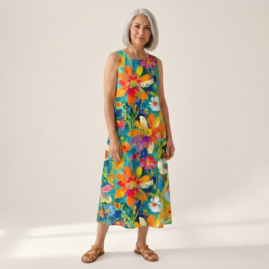 Sandra - Robe fluide et confortable