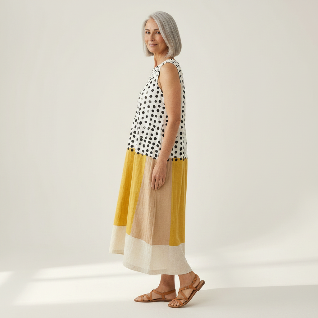 Leah - Robe fluide et confortable