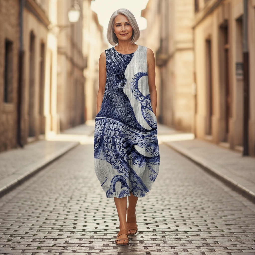 Lucienne - Robe fluide et confortable