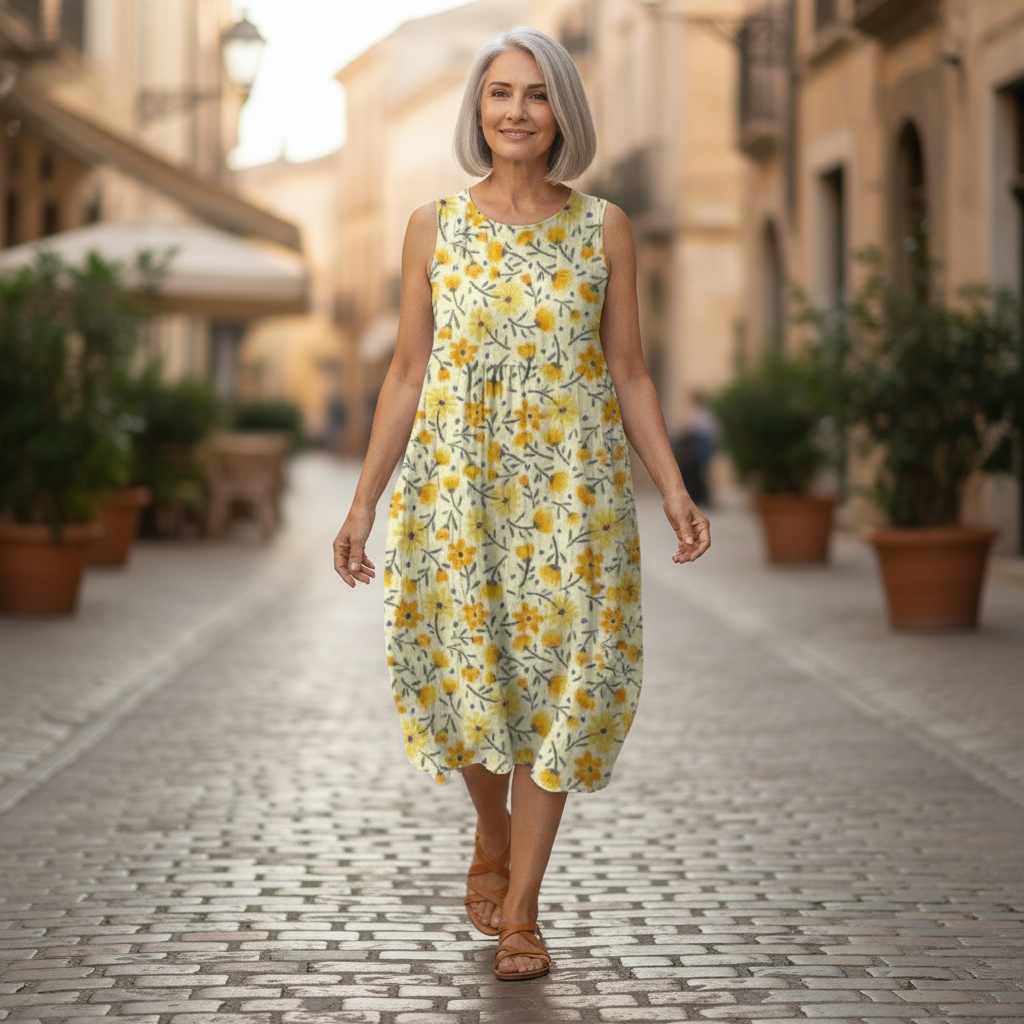 Mathilde - Robe fluide et confortable