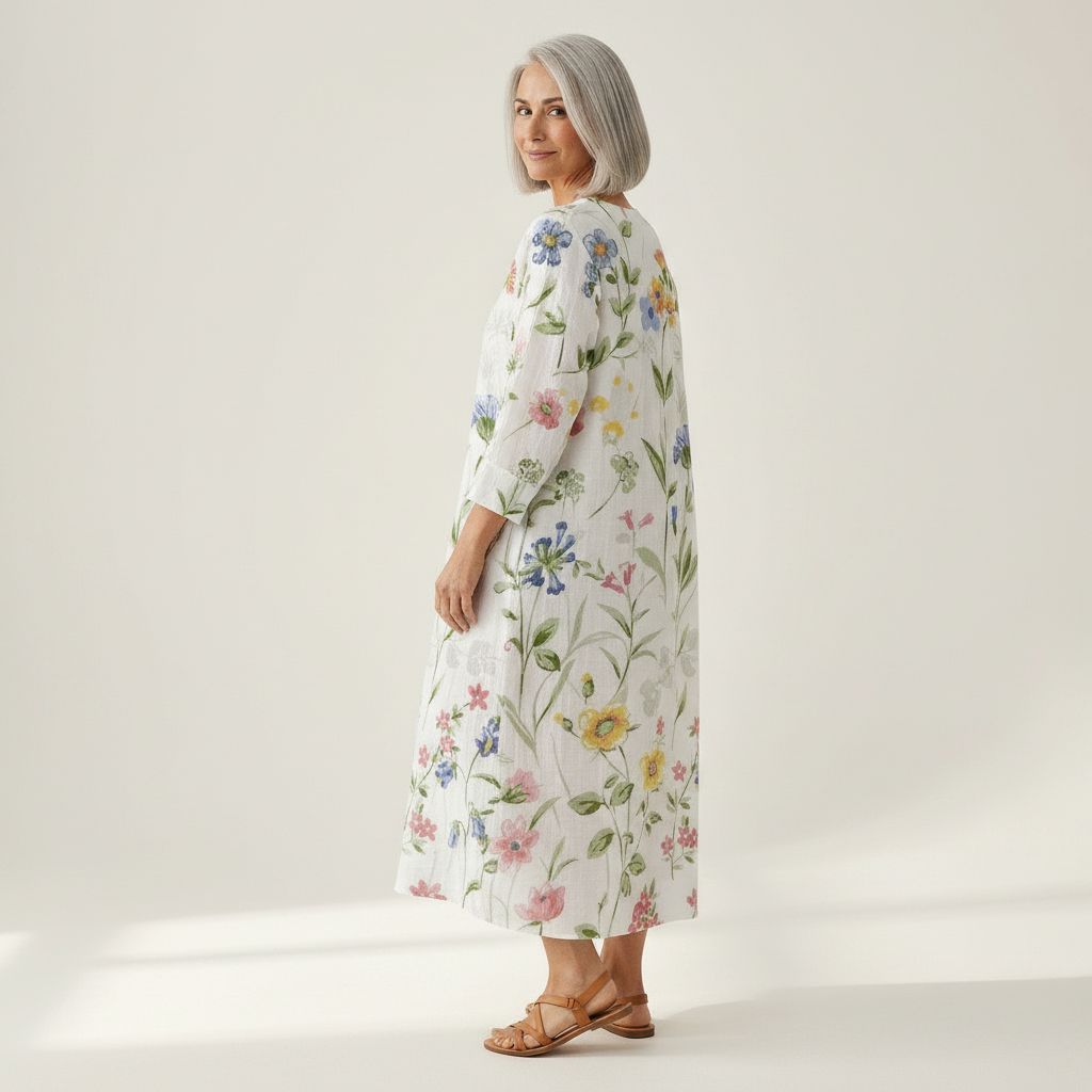 Maud - Robe d’été imprimée