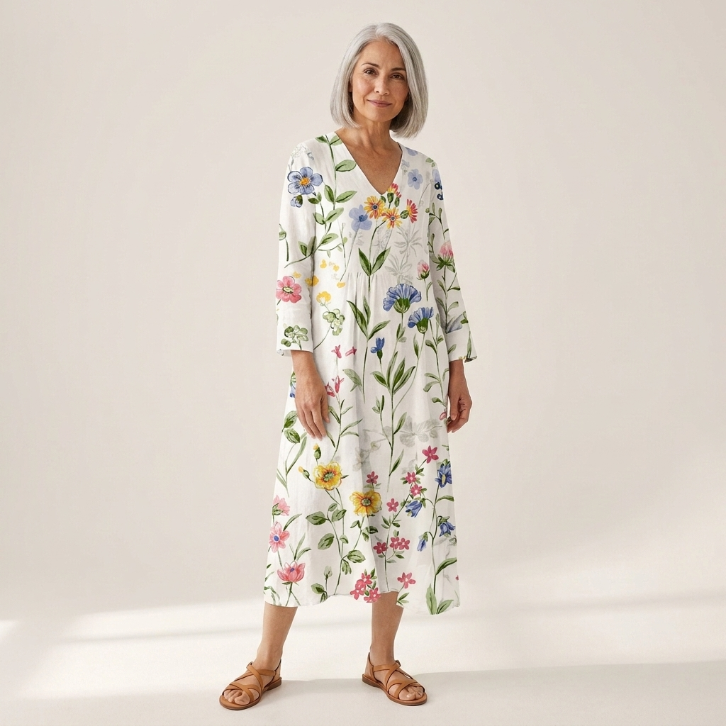 Maud - Robe d’été imprimée