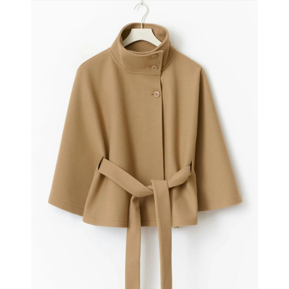 Charlotte Manteau Cape Femme