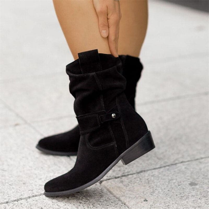 Melanie Bottines Femme en Daim