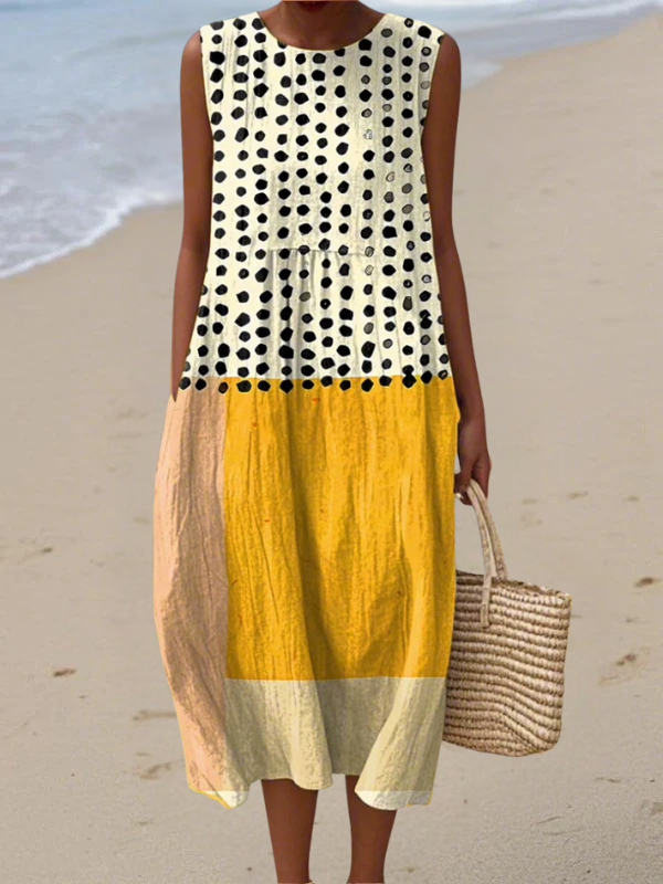 Leah - Robe fluide et confortable
