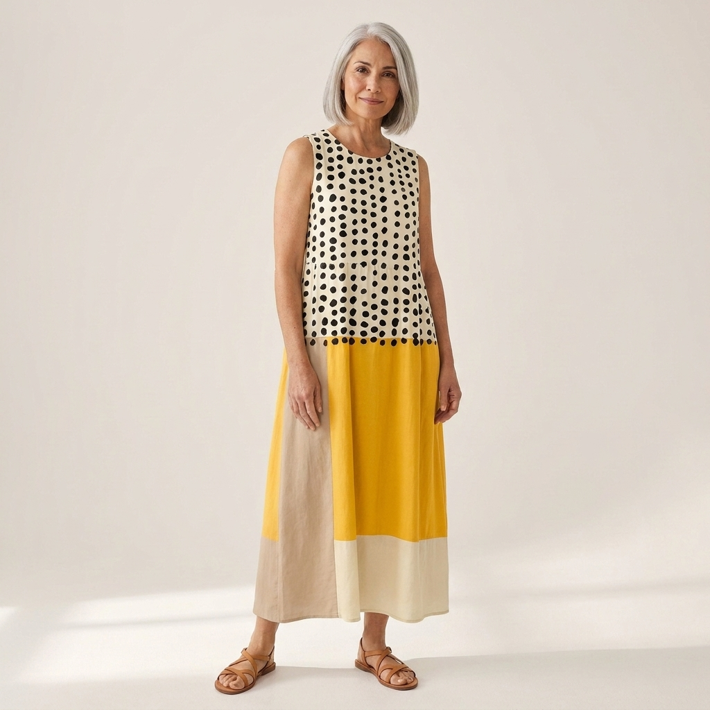 Leah - Robe fluide et confortable
