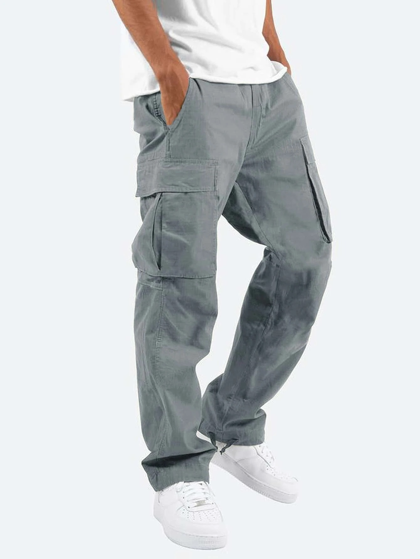 Drylan Pantalon Cargo Homme Coupe Classique