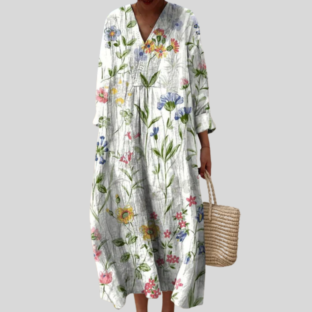 Maud - Robe d’été imprimée