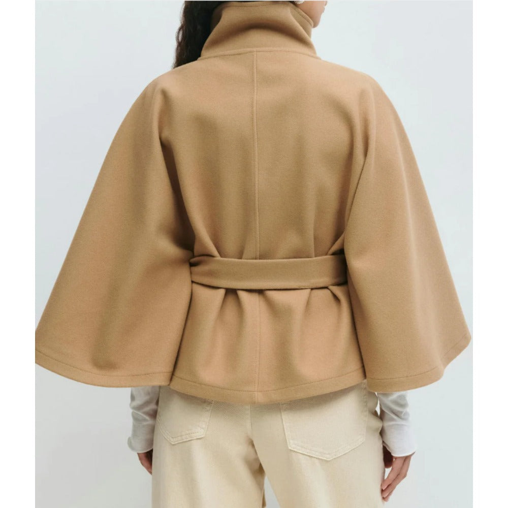Charlotte Manteau Cape Femme
