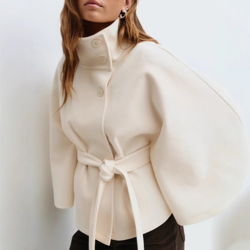 Charlotte Manteau Cape Femme
