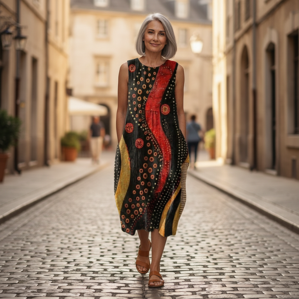 Mireille - Robe fluide et confortable