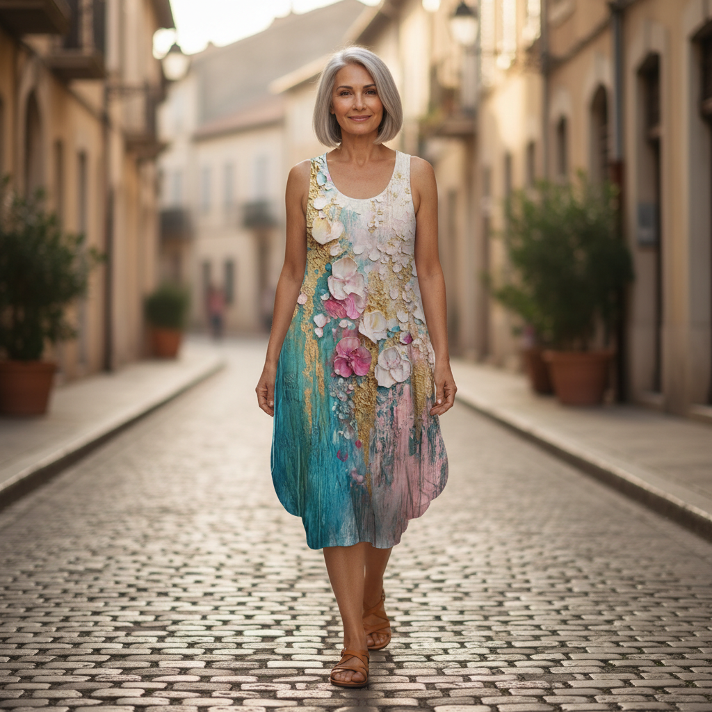 Myriam - Robe fluide et confortable