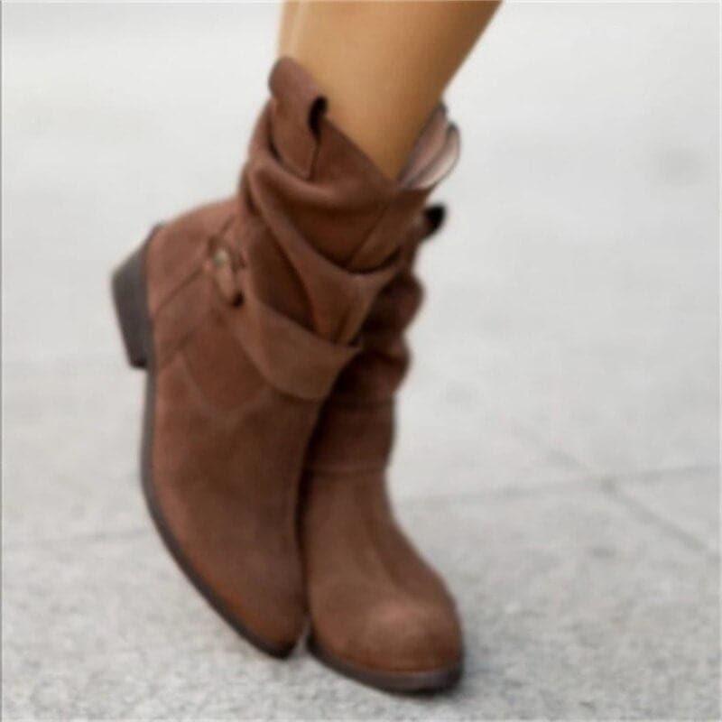 Melanie Bottines Femme en Daim