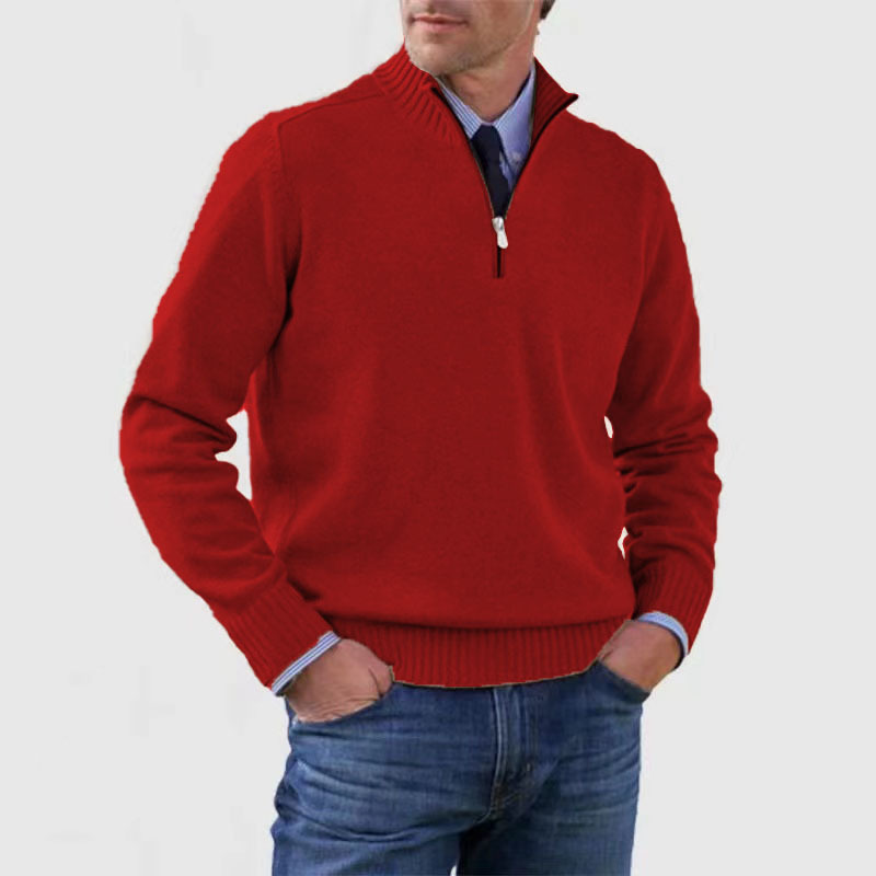 Brad Pull Quarter-Zip Homme