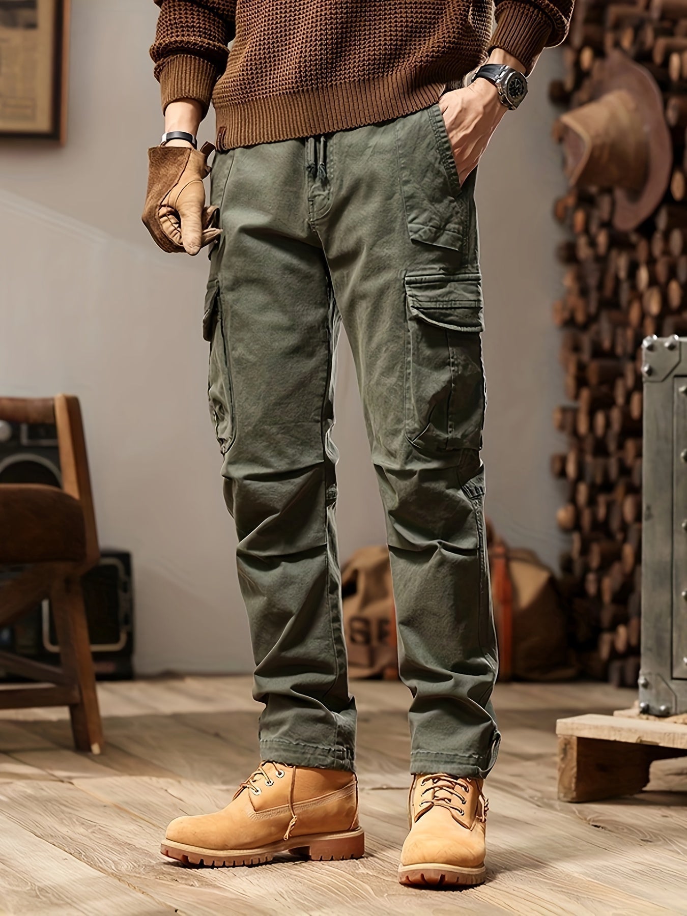 Mason Pantalon cargo tactique pour homme