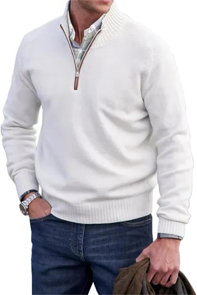 Liam Pull Homme Demi-Zip