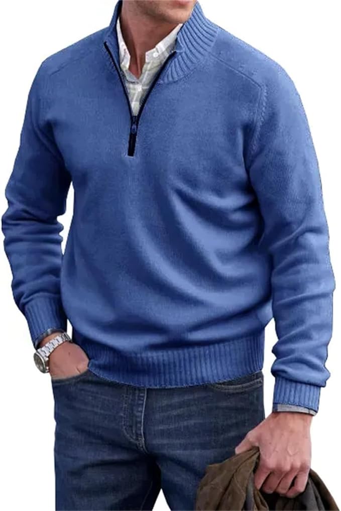 Liam Pull Homme Demi-Zip