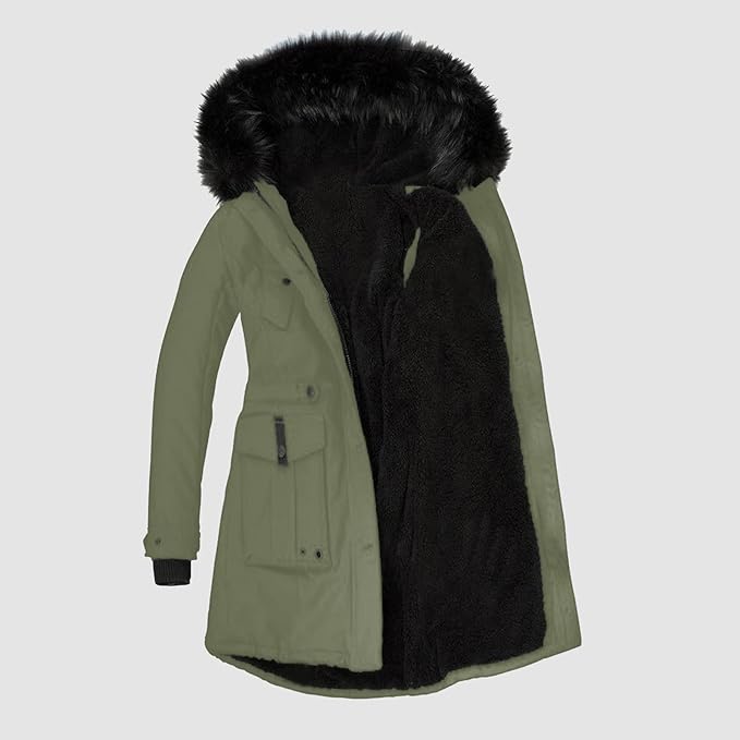 Nori Parka Femme Élégante